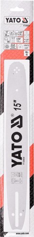TOYA Vodilica lanca za motorne pile 15" 0,325"U YT-84934, srebrna